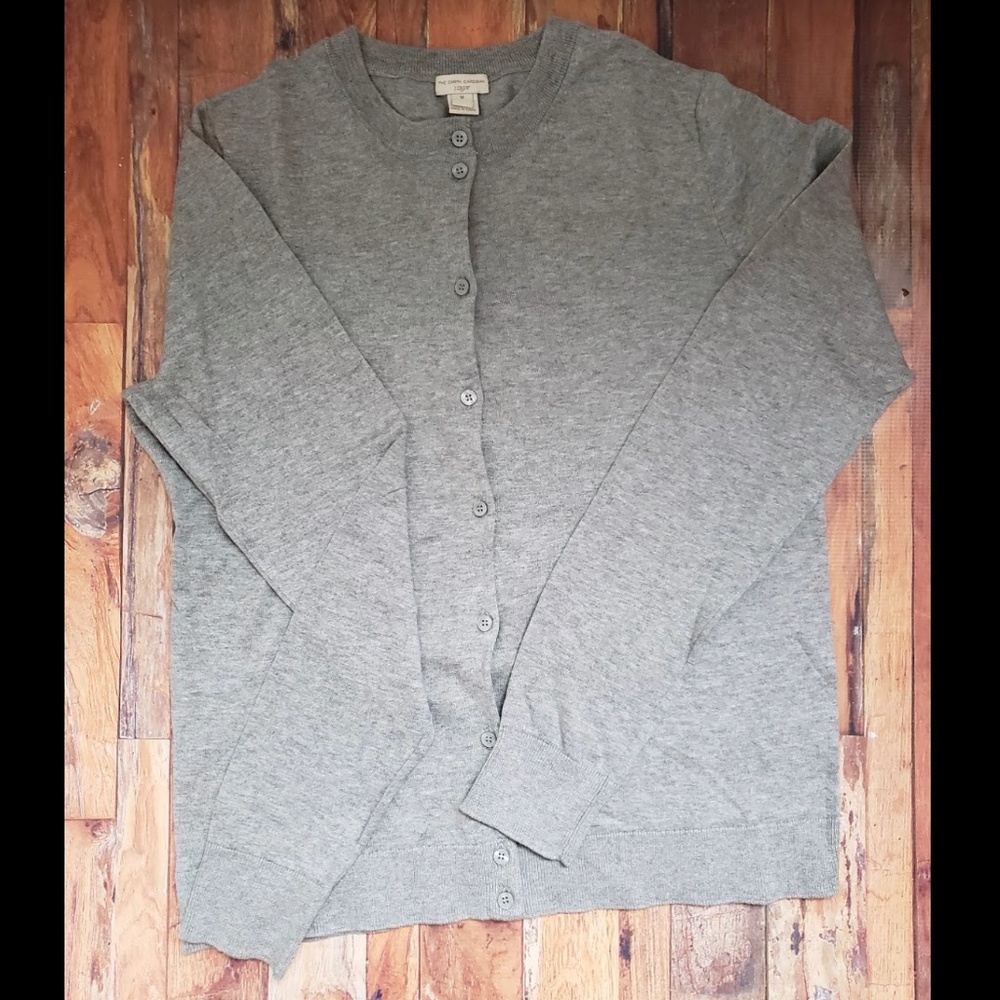 J. Crew The Caryn Cardigan gray